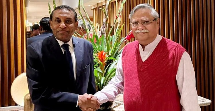 লন্ডনে রাষ্ট্রপতি সাহাবুদ্দিনের সঙ্গে সুদানের প্রধানমন্ত্রীর সাক্ষাৎ