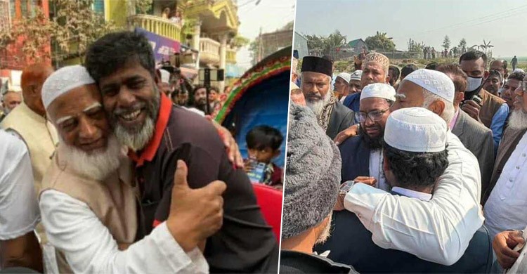 প্রচারণায় অংশ নেওয়া রিকশা চালকের মৃত্যু, পরিবারের পাশে দাঁড়ালেন জামায়াত আমির