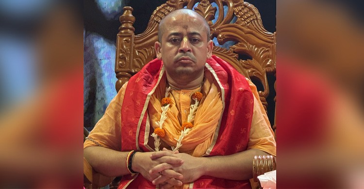 কারাগারে থাকা চিন্ময় কৃষ্ণ দাসের জামিন মঞ্জুর