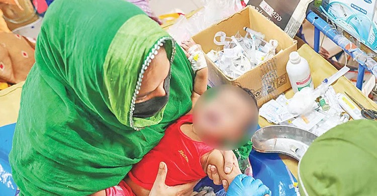 দেশে হামের প্রকোপে উদ্বেগ বাড়ছে, আরও ৫ শিশুর মৃত্যু